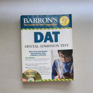 Barron's Dental Admission Test Textbook